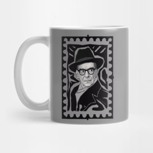 Ivo Andrić in Black and White Mug